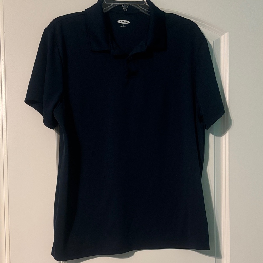 Old Navy Navy Blue Dry-fit  Polo (Uniform)Shirt